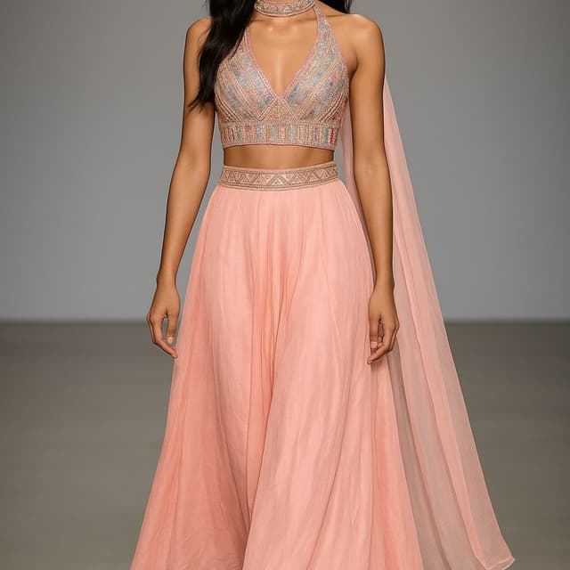Pink Lehenga