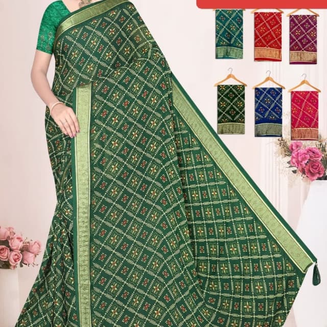 Green Saree