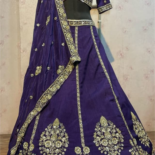 Purple Lehenga