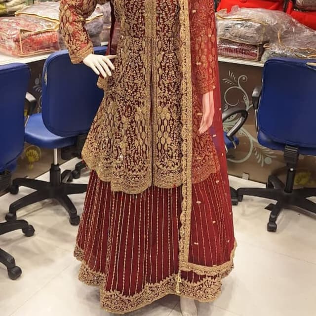 Red Salwar Suite