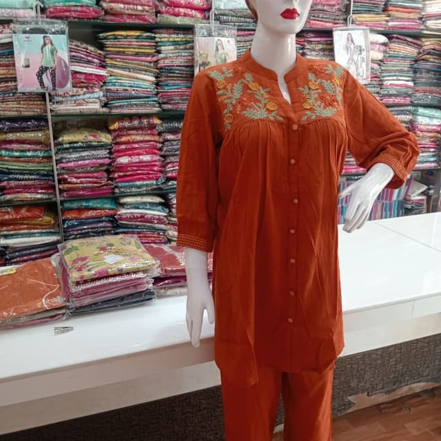 Orange Salwar Suite