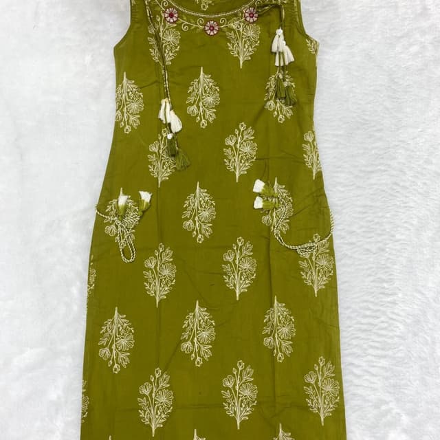 Green Salwar Suite
