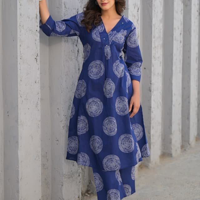 Blue Salwar Suite