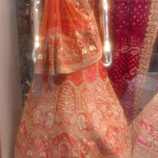 Red Lehenga