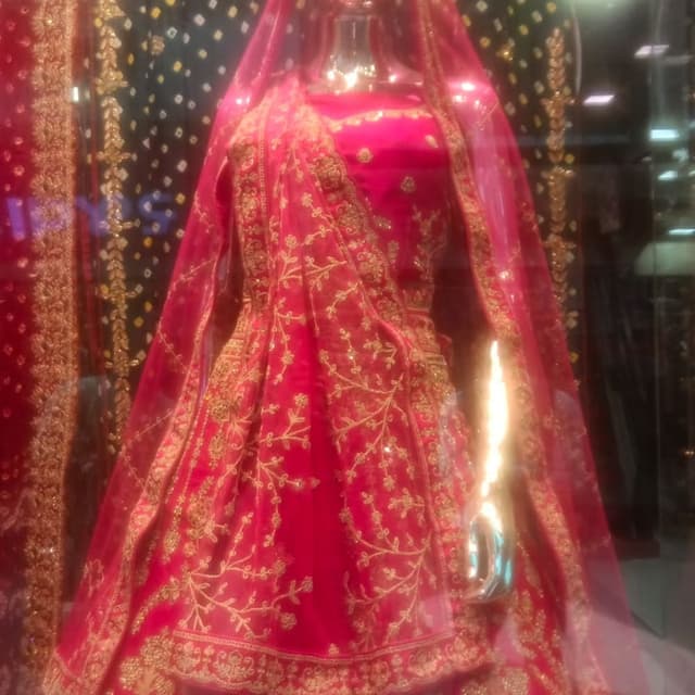 Red Lehenga