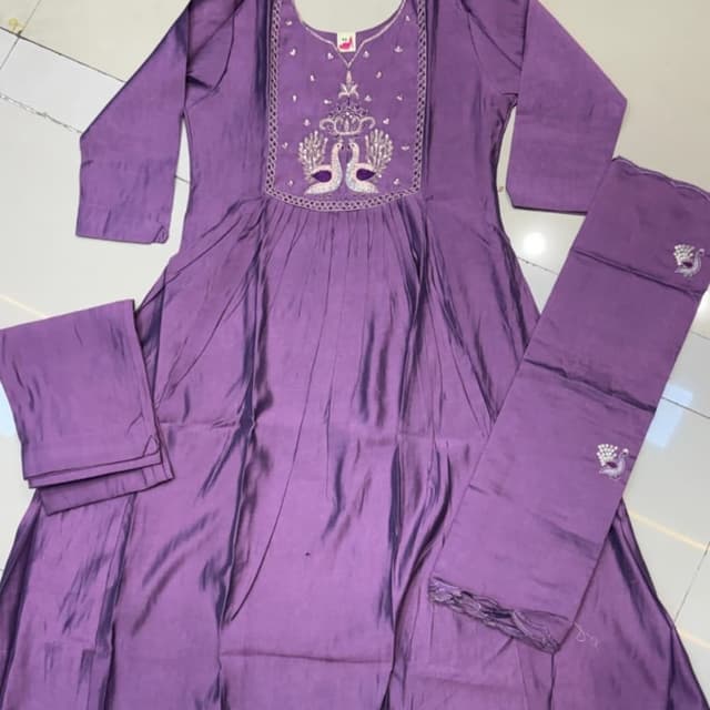 Purple Salwar Suite