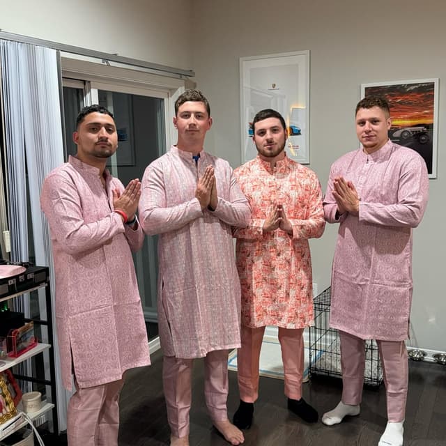 Pink Kurta Pajama