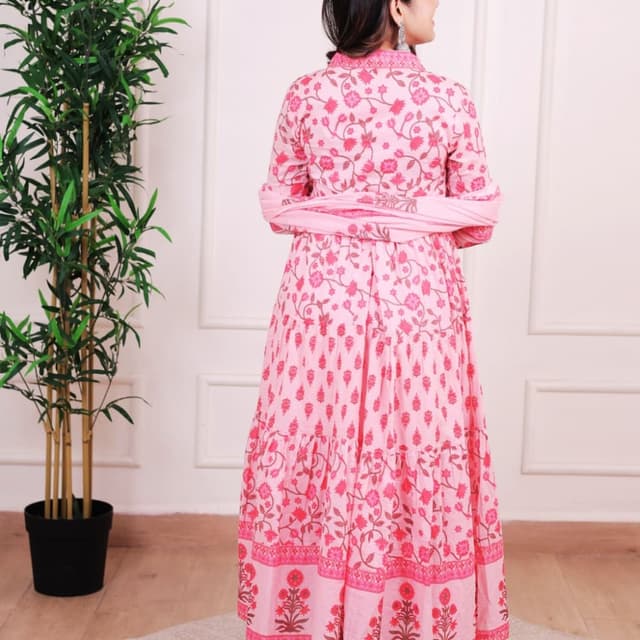 Pink and shades of Pink Dress