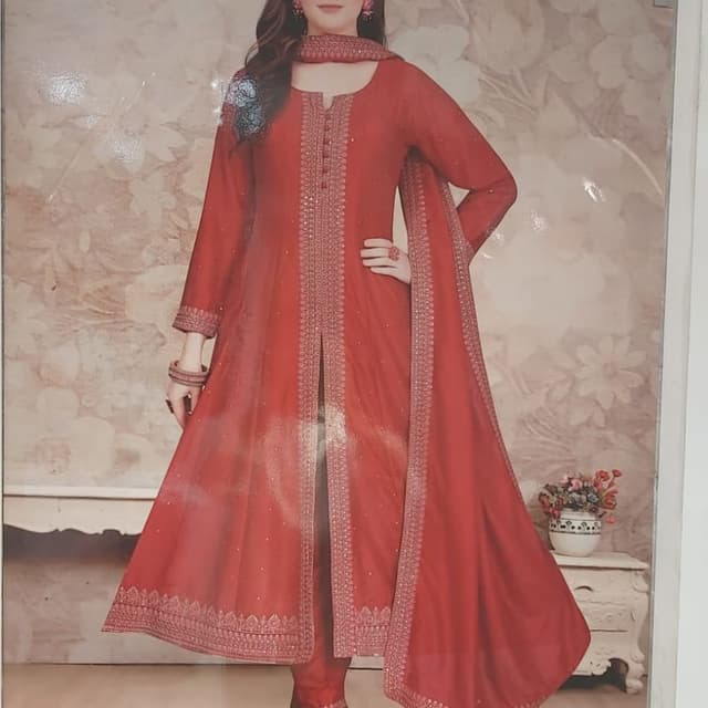 Red Salwar Kameez