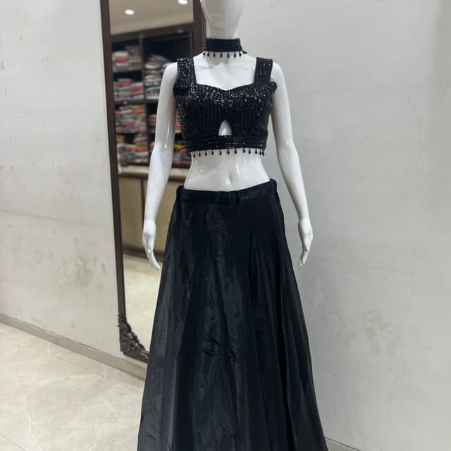 Black Lehenga Choli
