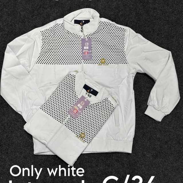 White and Black Jacket