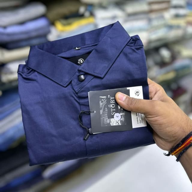 Navy Blue Shirt