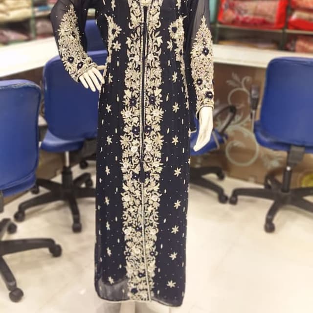 Navy Blue and Gold Jacket