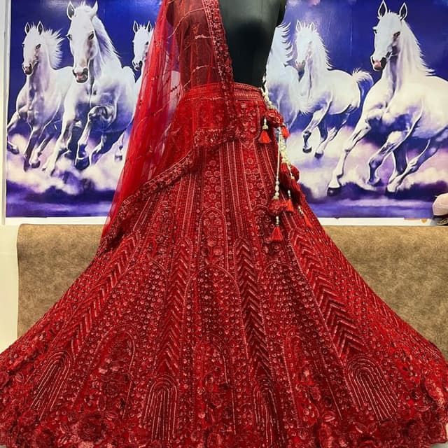 Red Lehenga Choli