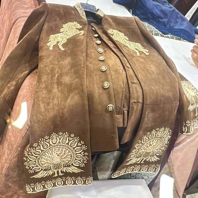 Brown and Gold Jacket