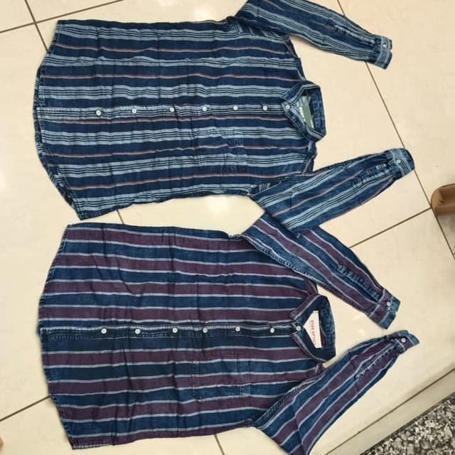 Blue and Purple Shirt