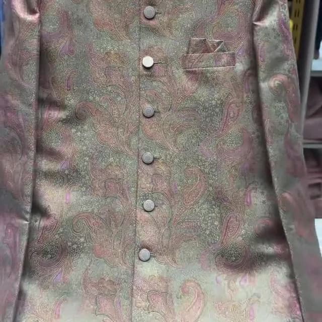 Soft pink, light green, and cream Jacket