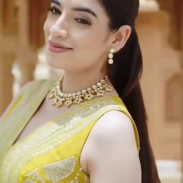 Yellow and White Kurti/Top