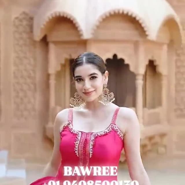 Hot Pink Anarkali Suit