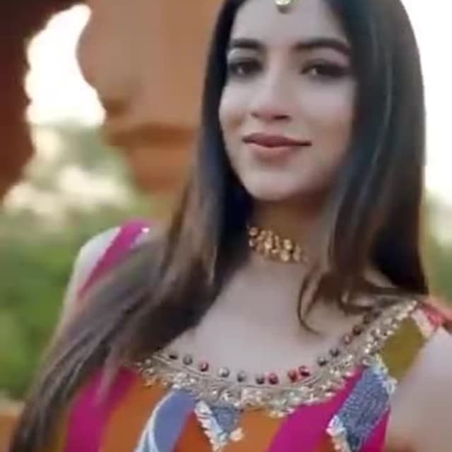 Pink, Orange, Blue, Gold Kurti