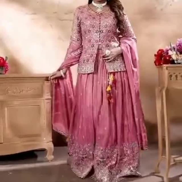 Pink Lehenga Choli