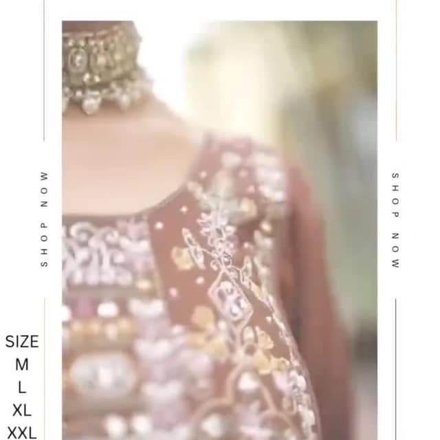 Brown, Gold, White Dress