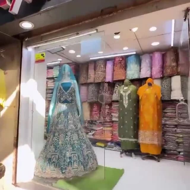 Teal, Silver, and hints of Gold Lehenga Choli