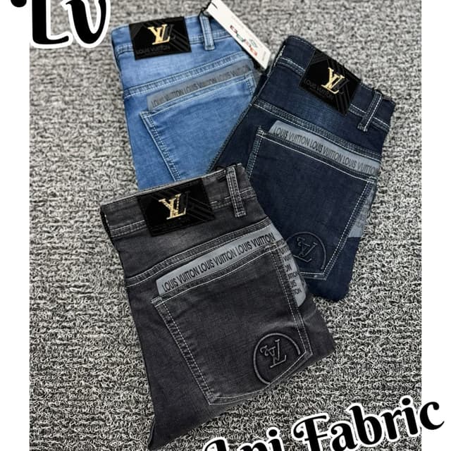 Blue, Black, Gray Jeans