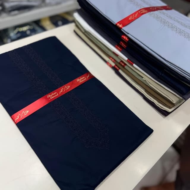 Navy Blue Thobe/Dishdasha