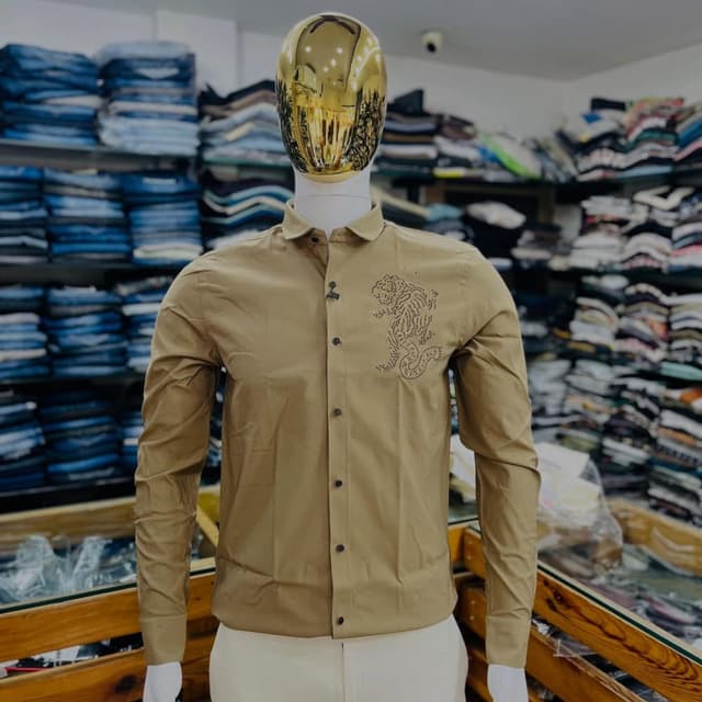 Tan Shirt