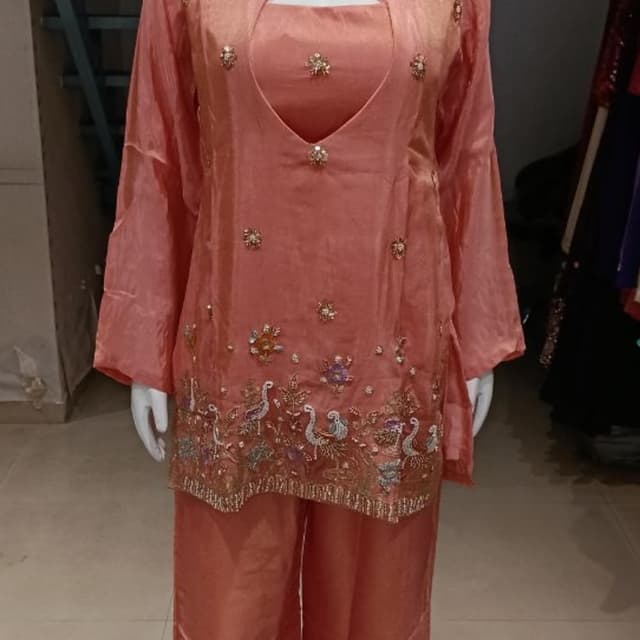 Peach Salwar Suit