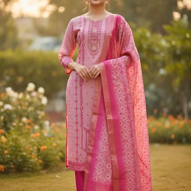 Pink Salwar Suit