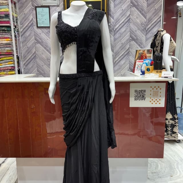 Black Saree