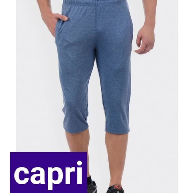 Blue Capri Pants