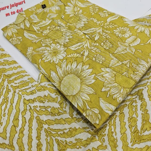 Yellow and white Shirt