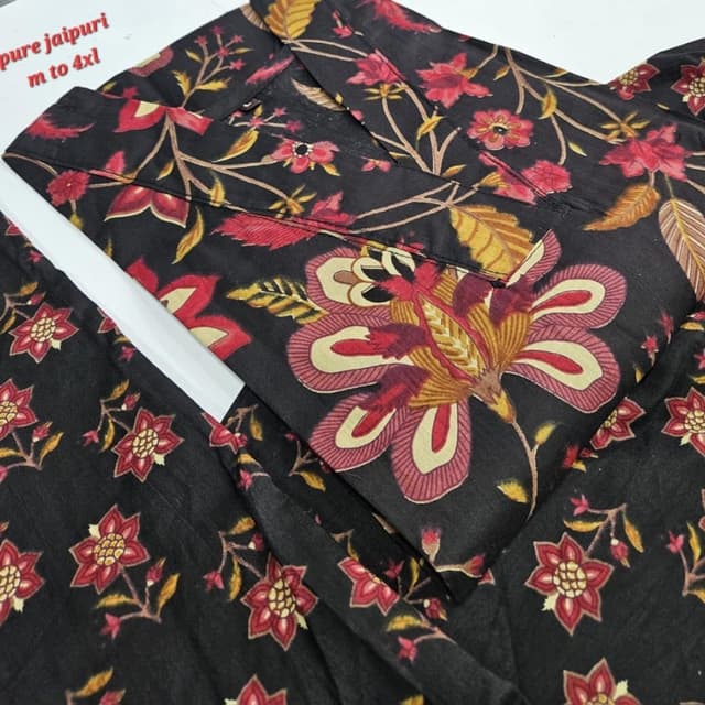 Black, Red, Yellow, Beige Kurti