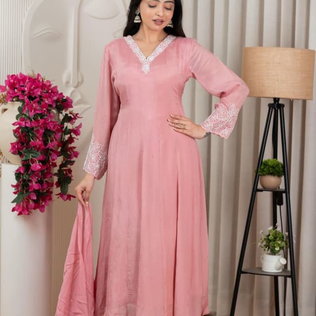 Pink Kurta Set
