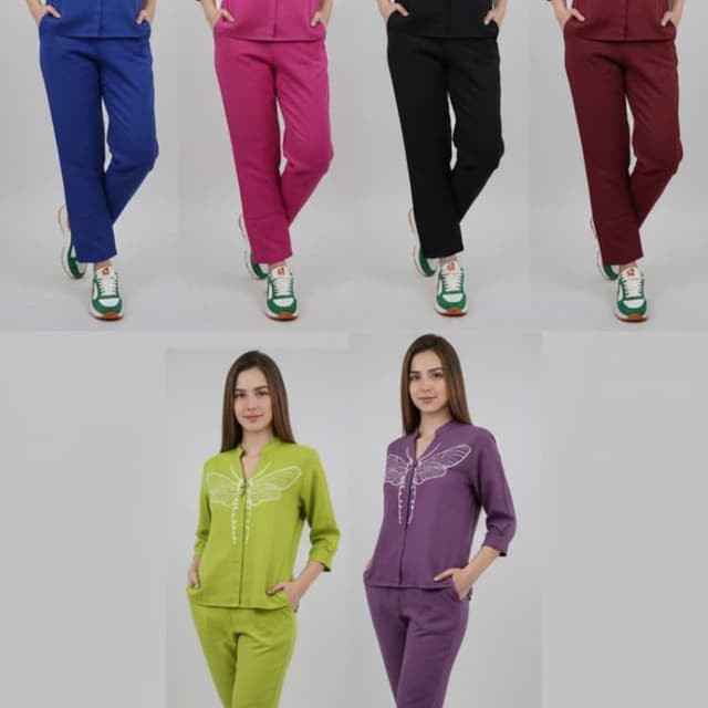 Blue, Pink, Black, Burgundy, Lime Green, Purple Tracksuit