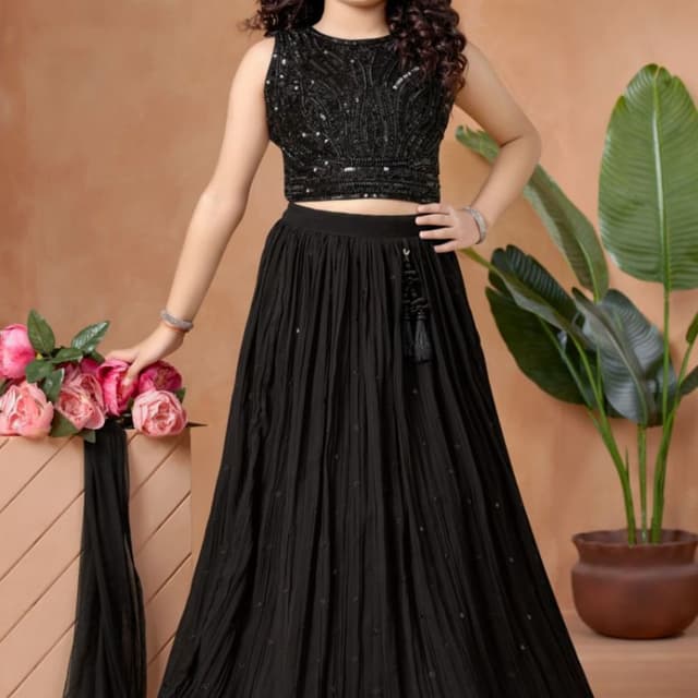 Black Lehenga Choli