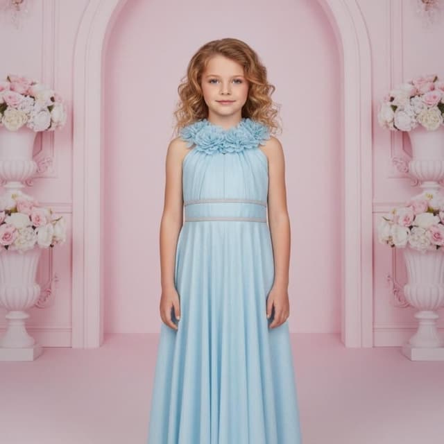 Sky Blue Dress