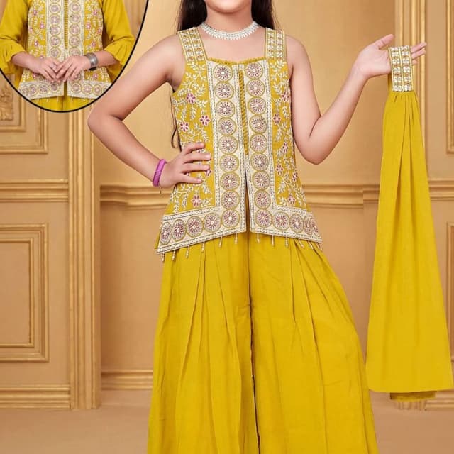 Yellow, White, Pink, Maroon Lehenga Choli