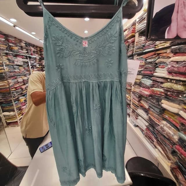 Teal Dress
