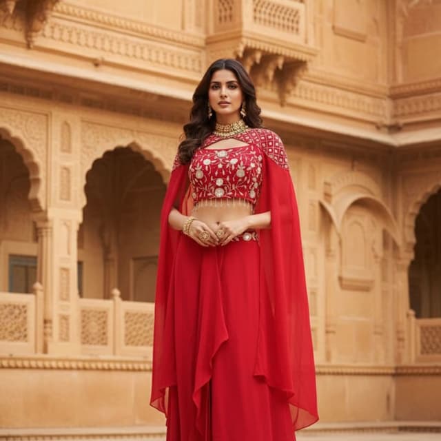 Red Lehenga Choli