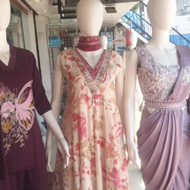 Cream, Pink, Red, Maroon Kurta, Pants, Lehenga Saree