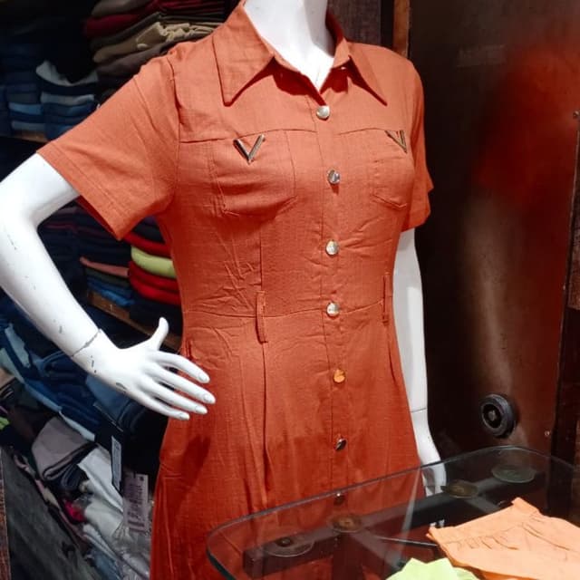 Orange Dress