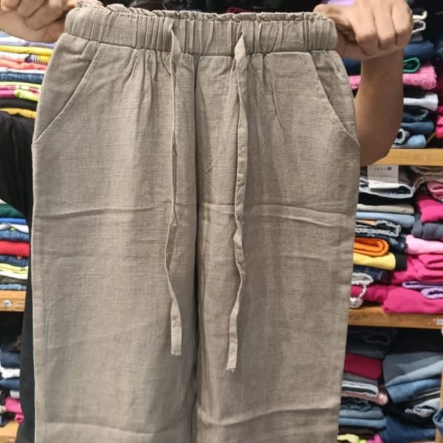 Beige Pants