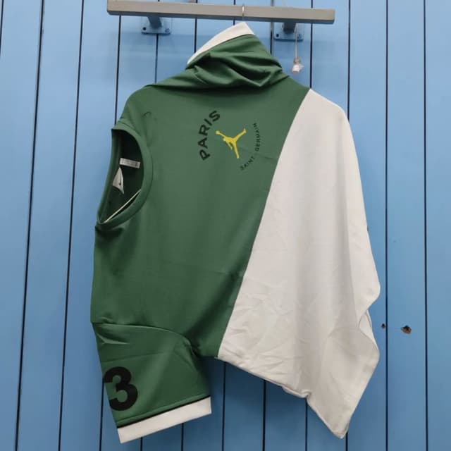 Green and White T-Shirt