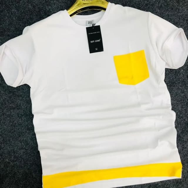 White with Yellow accents T-Shirt