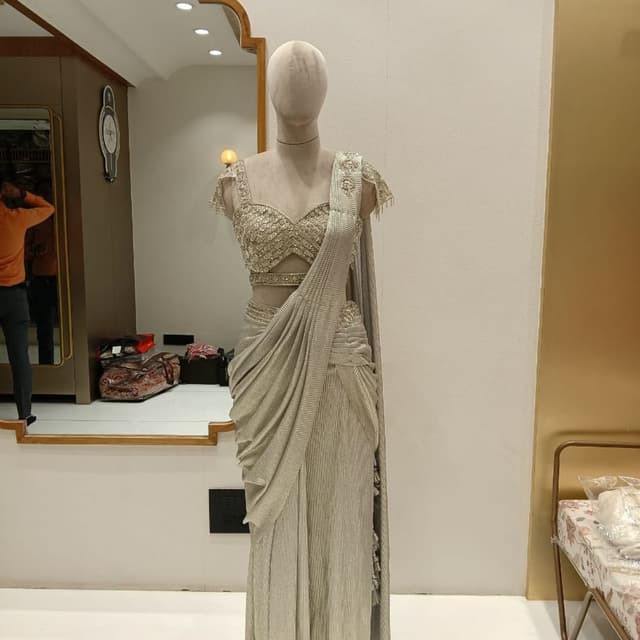 Champagne Gold Lehenga Choli