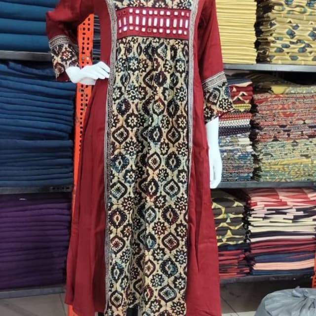 Red, Beige, Blue, Black, Yellow Kurta with Pants